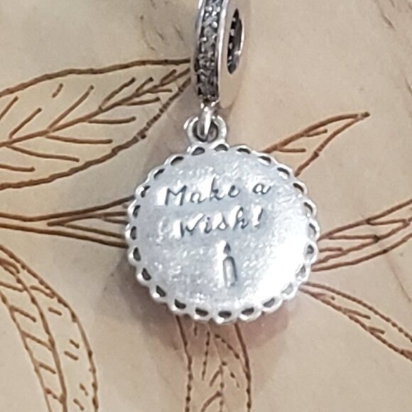 Pandora Pink Birthday Cake Dangle Charm, Authentic - Picture 2 of 13